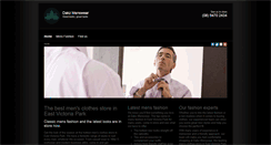 Desktop Screenshot of dakzmenswear.com.au